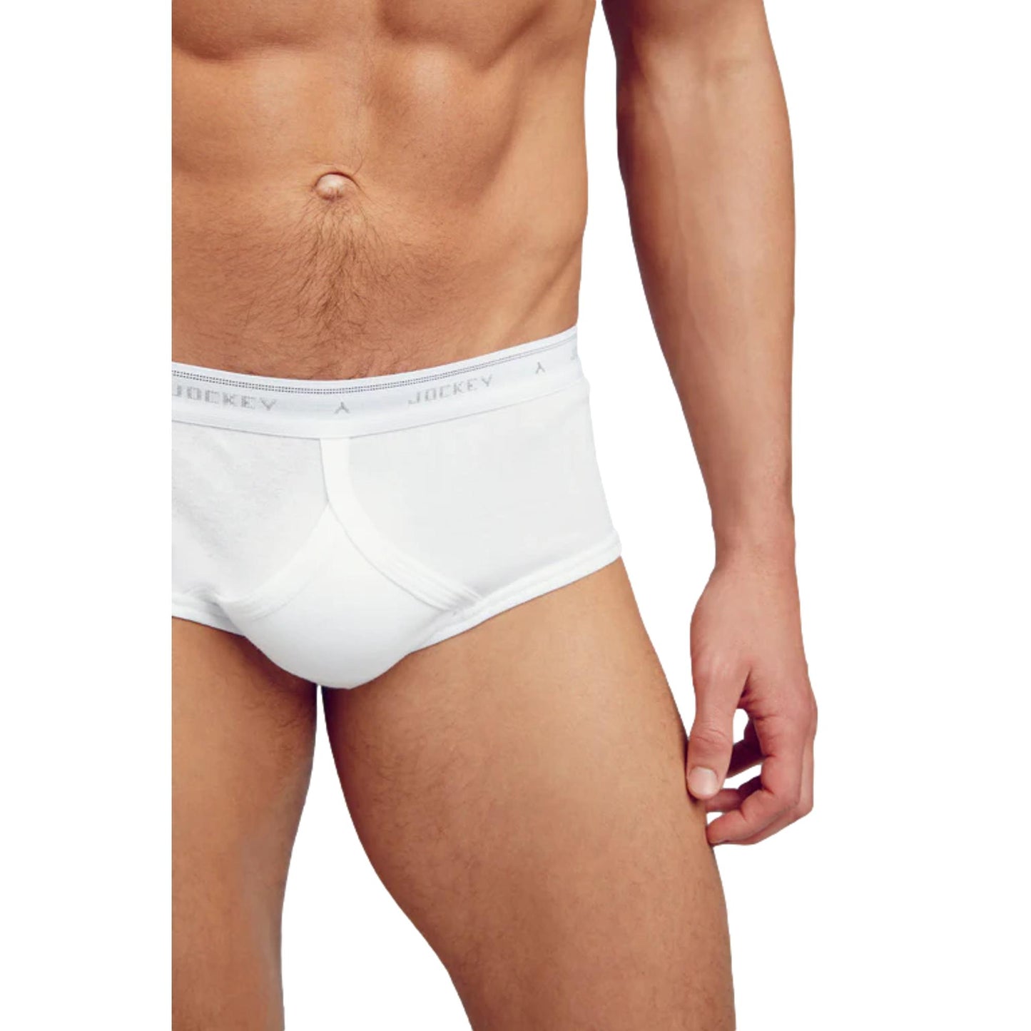 Jockey Classic Y Fronts White - 3 Pack