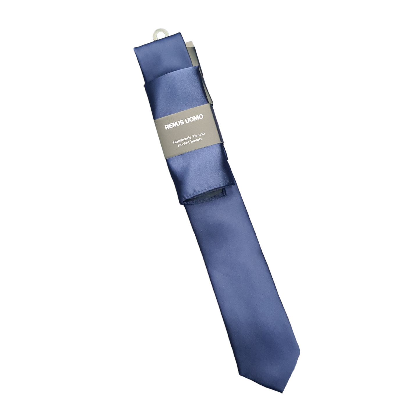 Remus Uomo TP4308 78 Navy Tie & Hankie Set