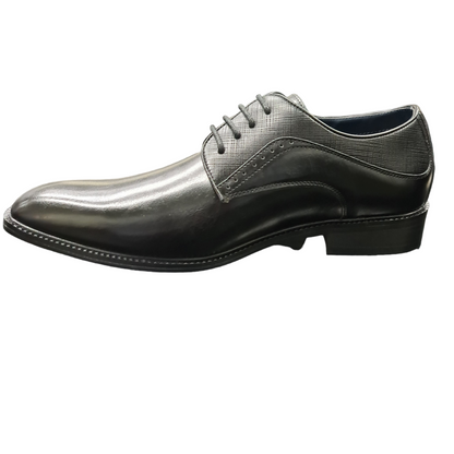 Brent Halcombe Coal Black Formal Shoes