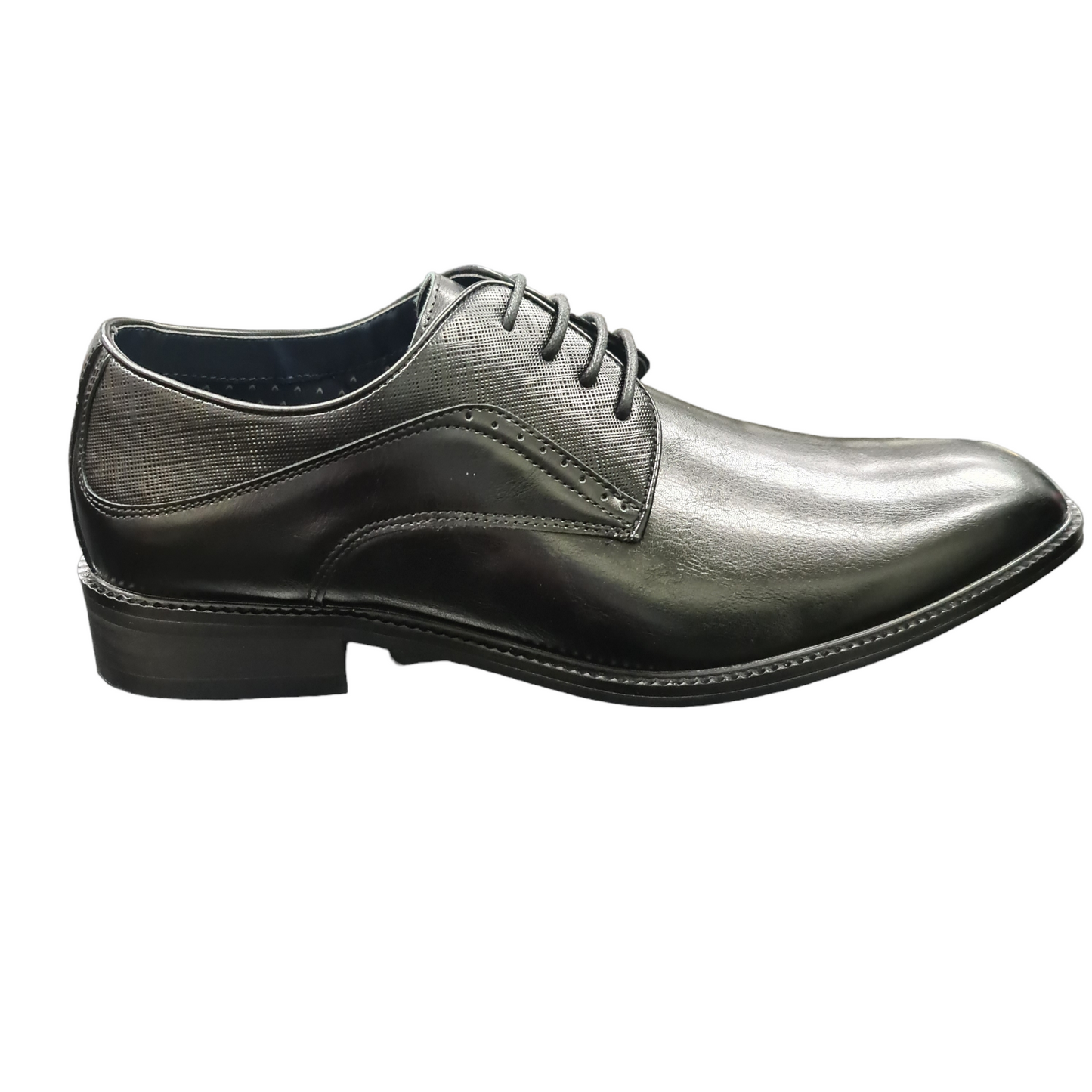 Brent Halcombe Coal Black Formal Shoes