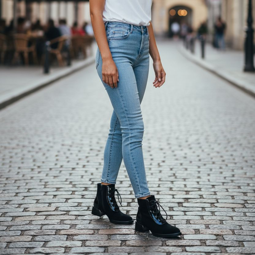 Loretta Vitale C3860A Black Boots