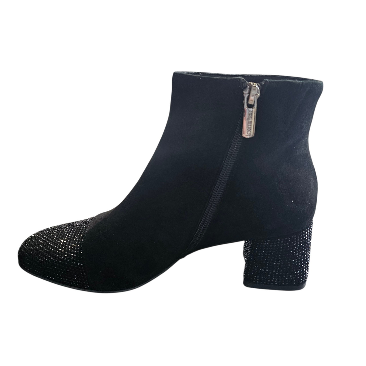 Loretta Vitale C1507 Black Suede Boots