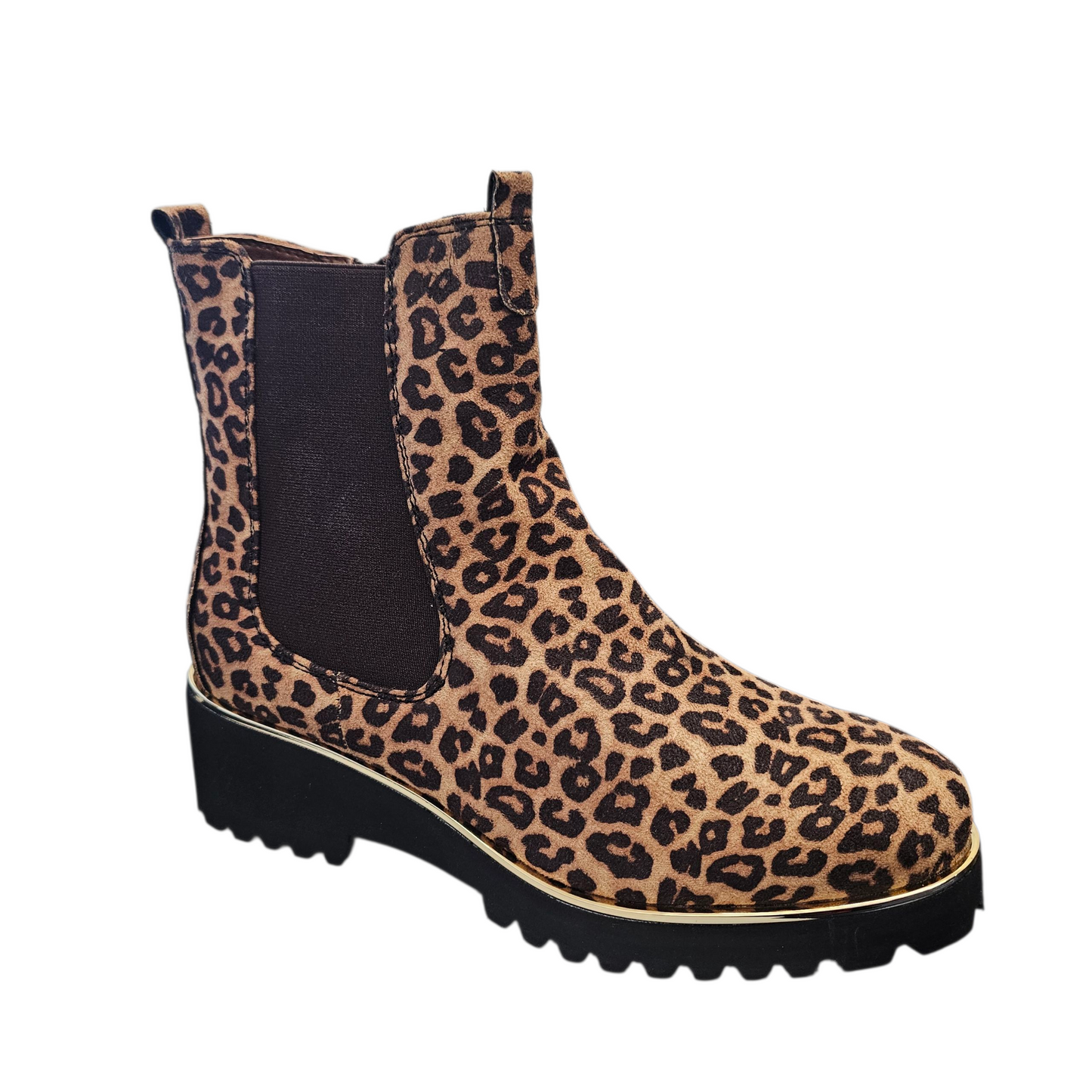 Lunar Nakita Ocelot Ankle Boots