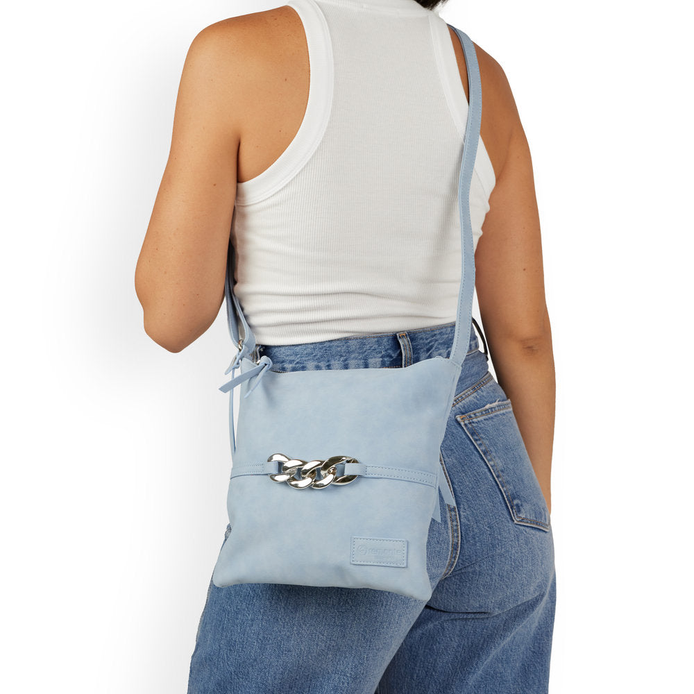 Rieker Q0626-12 Aqua Blue Handbags
