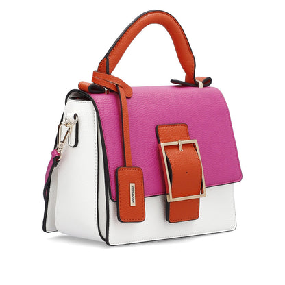Rieker Q0628-31 White/Fuchsia/Orange Handbags