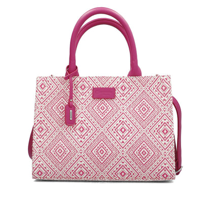 Rieker Q0762-31 Pink/White Handbags