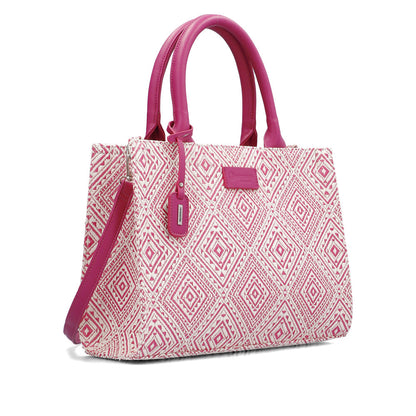 Rieker Q0762-31 Pink/White Handbags