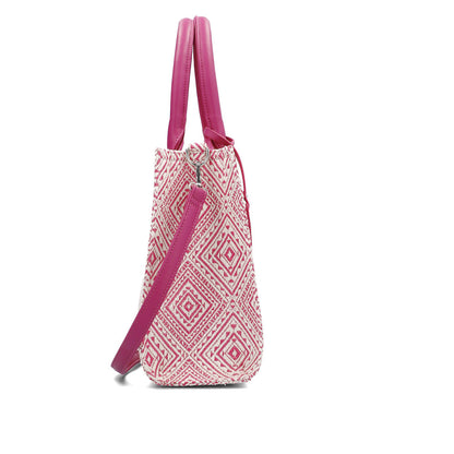 Rieker Q0762-31 Pink/White Handbags