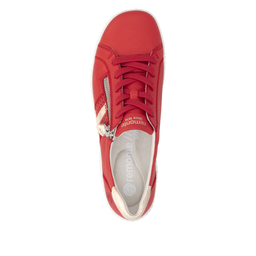 Remonte R1432-34 Scarlet Red Trainers