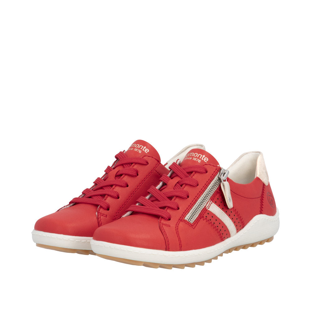 Remonte R1432-34 Scarlet Red Trainers