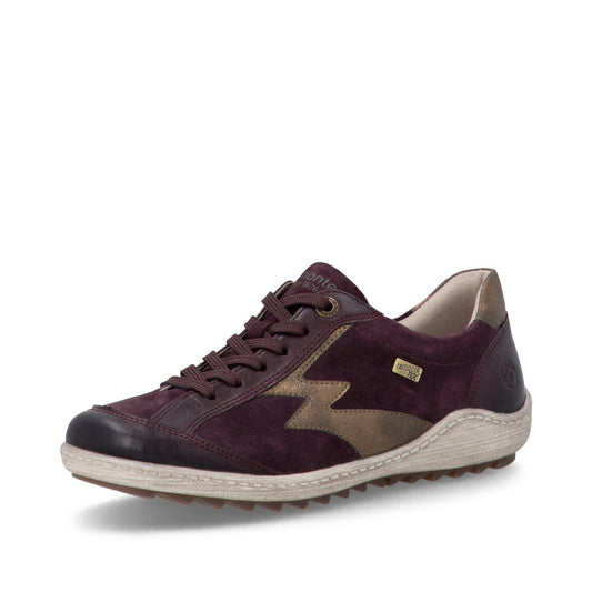 Remonte R1443-35 Red Combination Casual Shoes