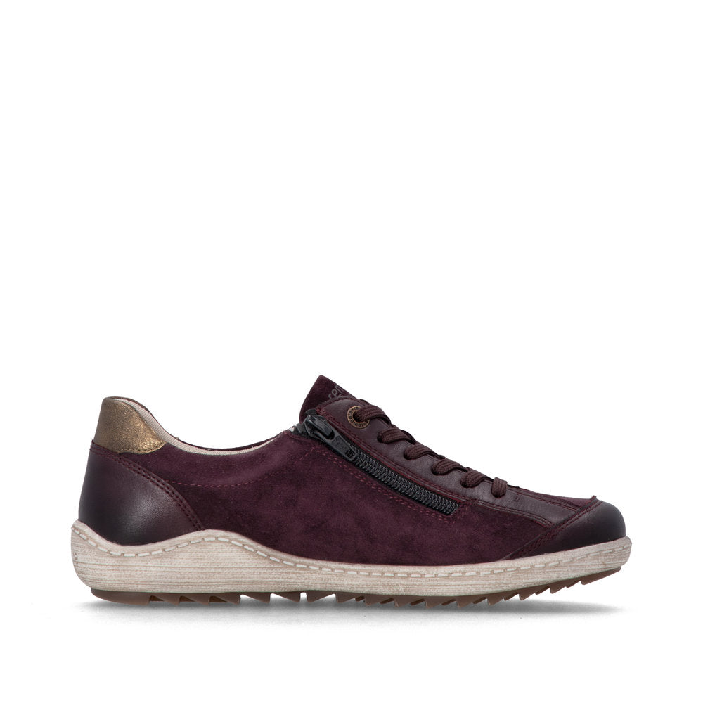 Remonte R1443-35 Red Combination Casual Shoes