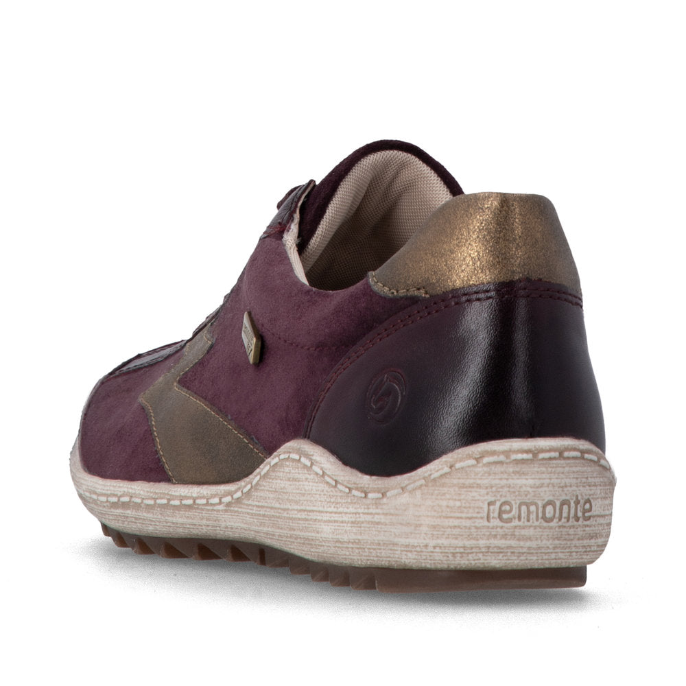 Remonte R1443-35 Red Combination Casual Shoes
