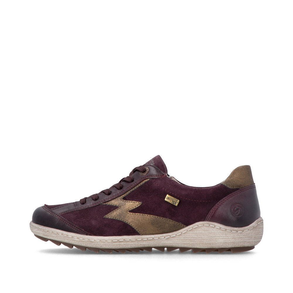Remonte R1443-35 Red Combination Casual Shoes