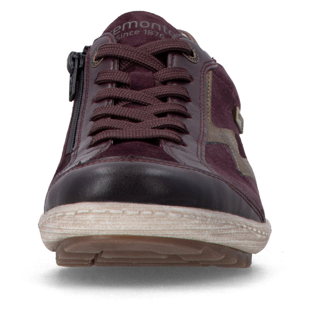Remonte R1443-35 Red Combination Casual Shoes