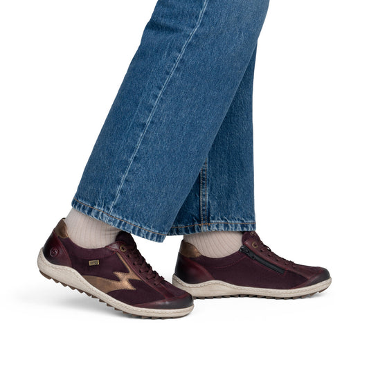 Remonte R1443-35 Red Combination Casual Shoes