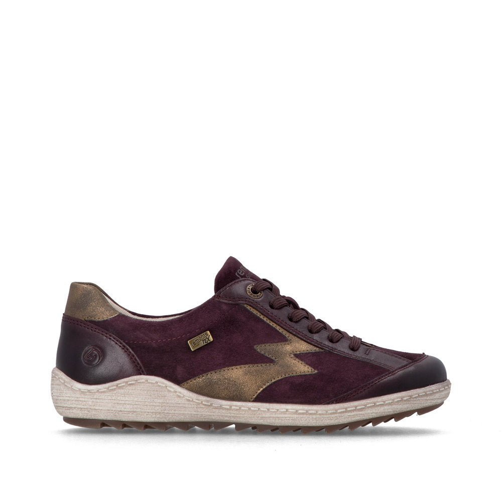 Remonte R1443-35 Red Combination Casual Shoes