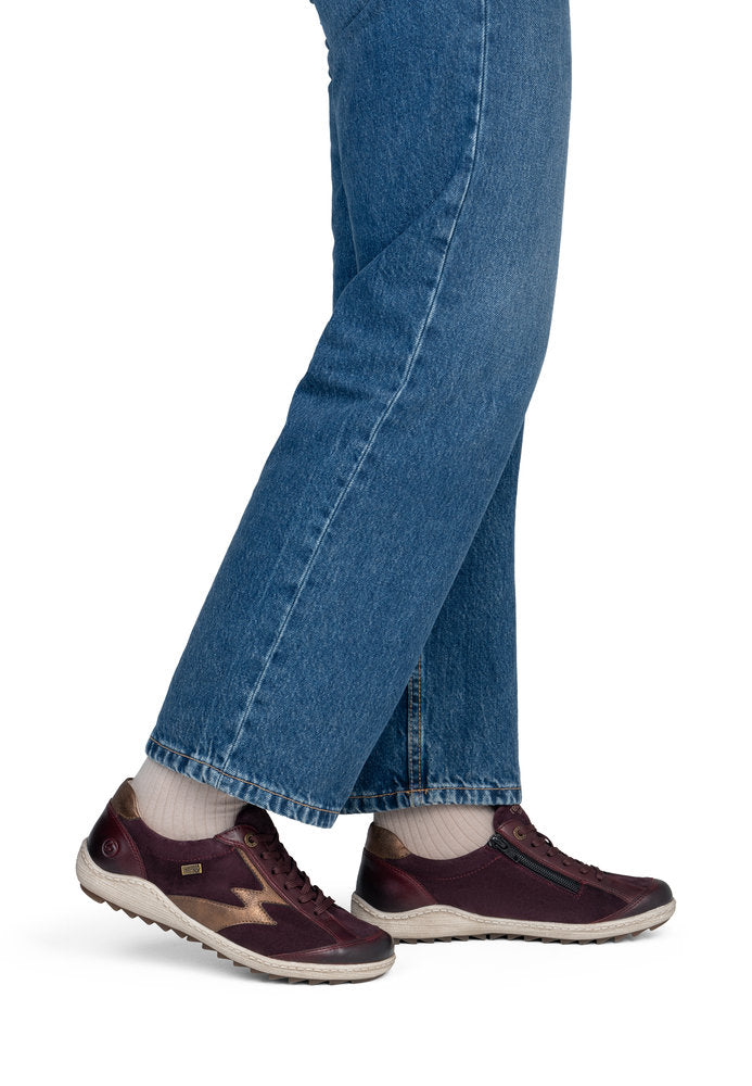 Remonte R1443-35 Red Combination Casual Shoes