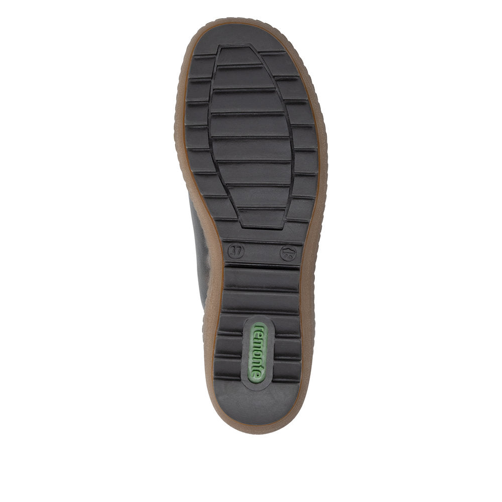 Remonte R1452-03 Black Combination Mid Height Boots