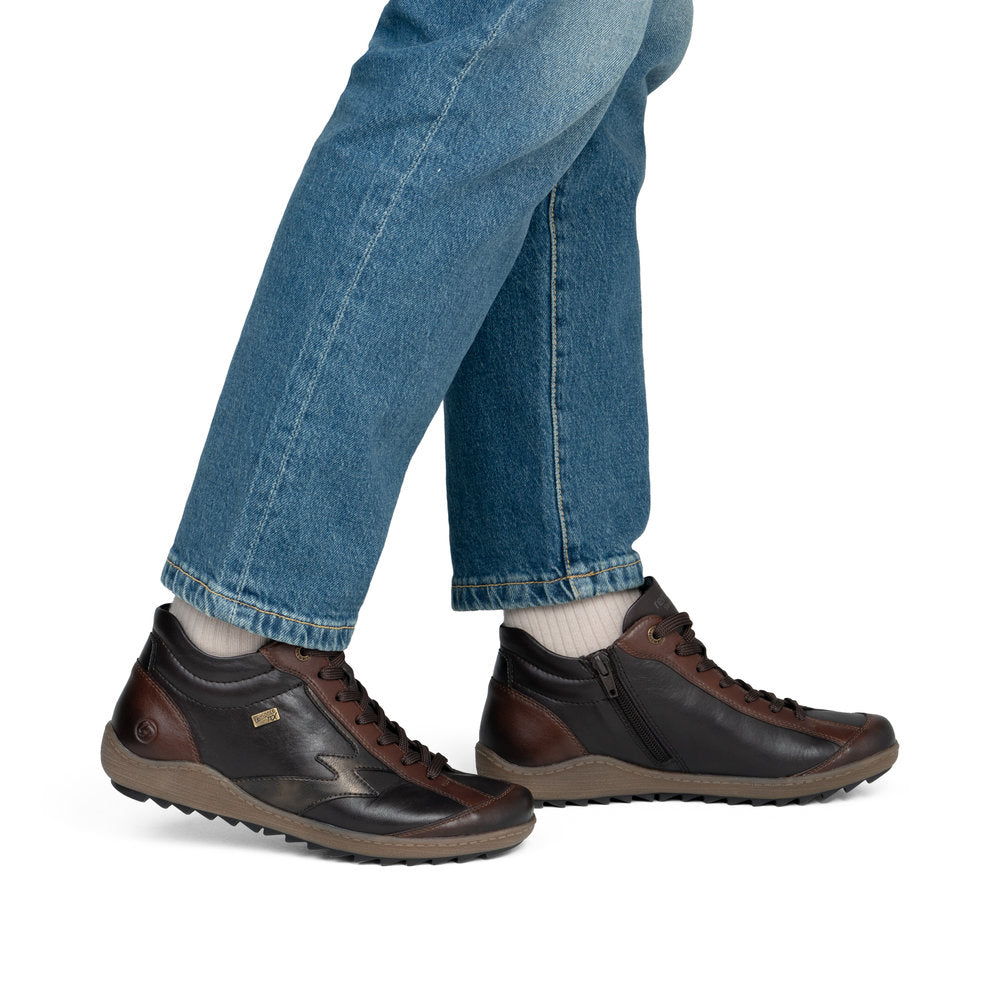 Remonte R1454-26 Brown Combination Short Boots