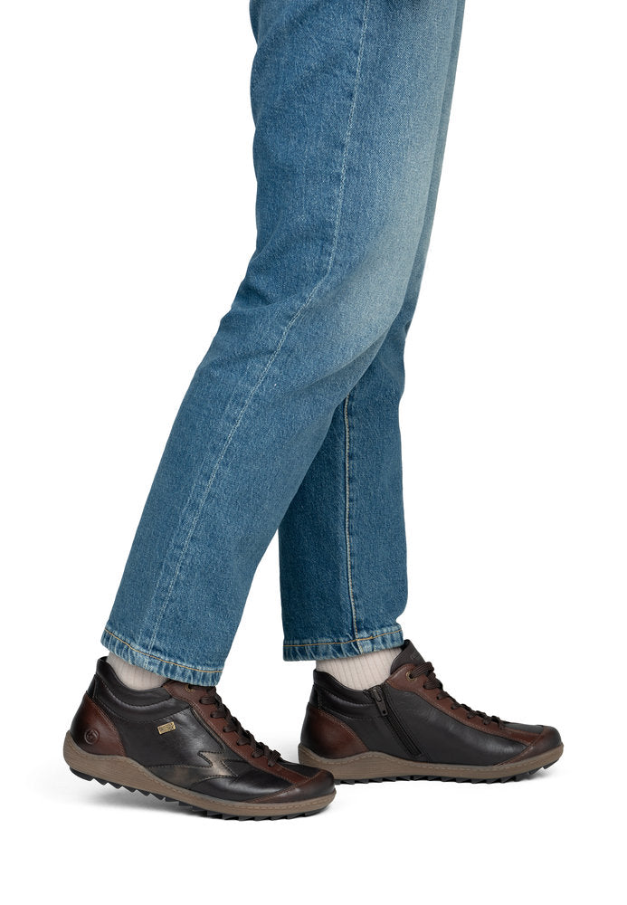 Remonte R1454-26 Brown Combination Short Boots