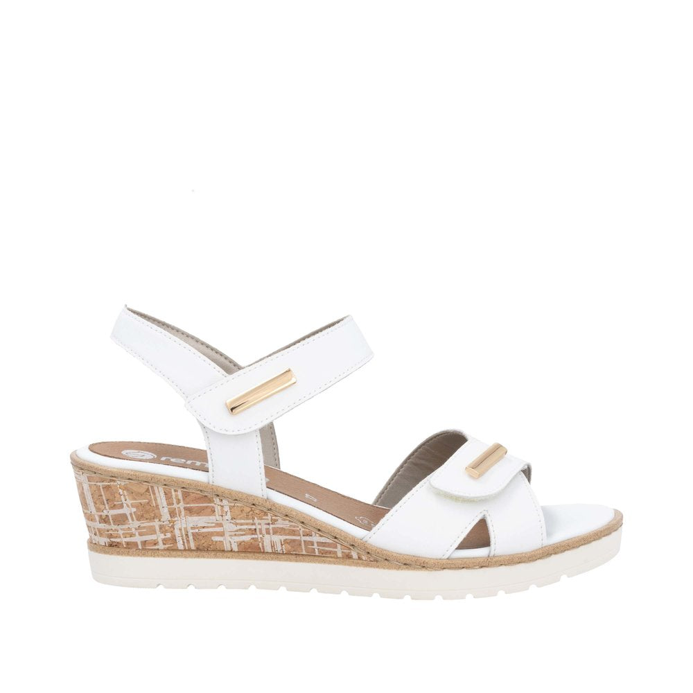 Remonte R6266-80 White Sandals