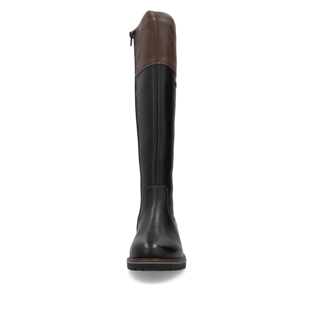 Remonte R6581-02 Black Combination Boots