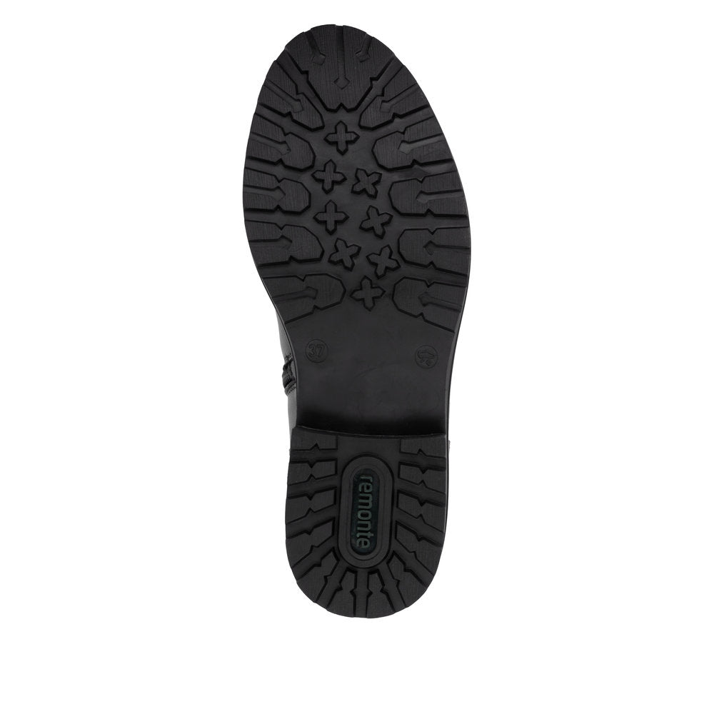 Remonte R6581-02 Black Combination Boots