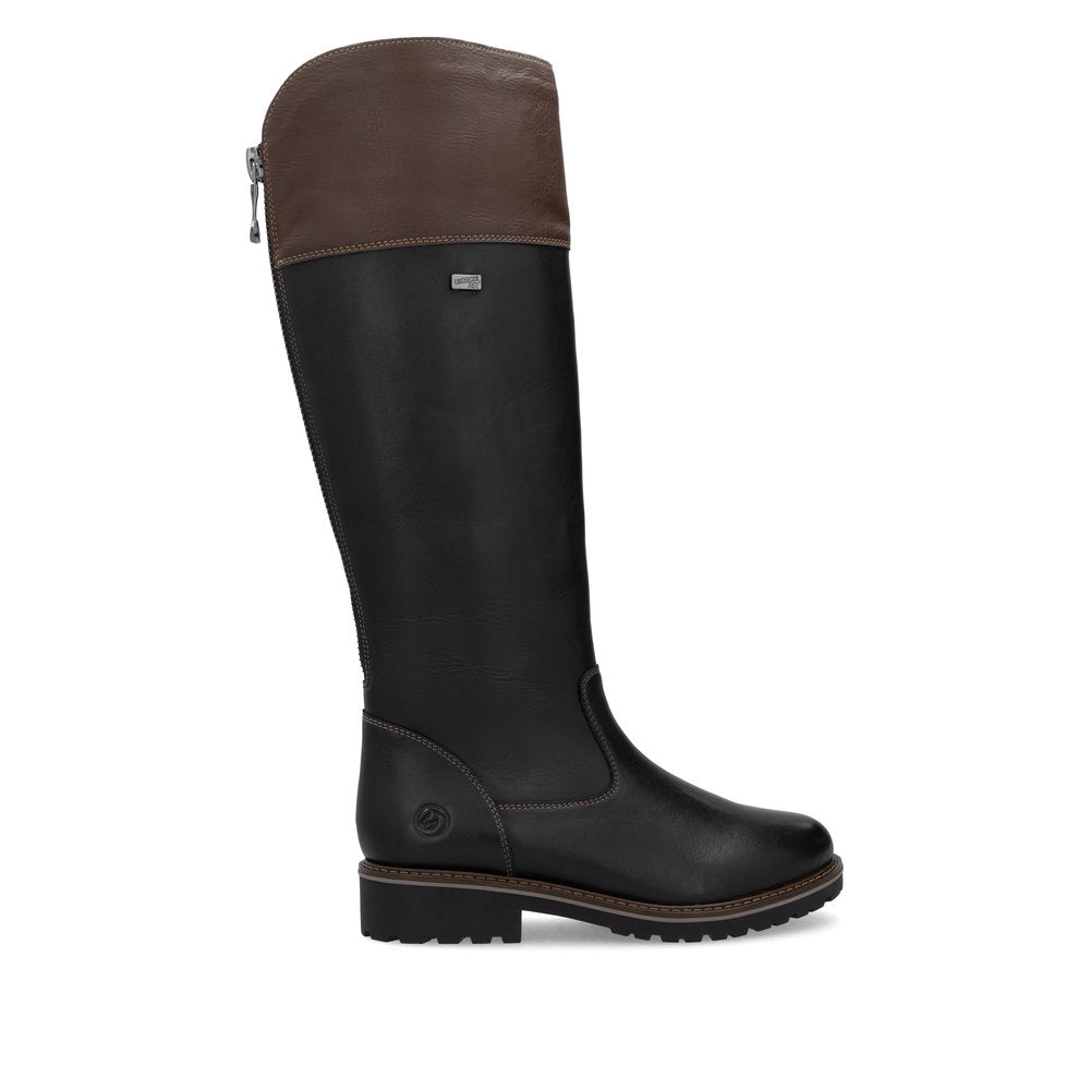 Remonte R6581-02 Black Combination Boots