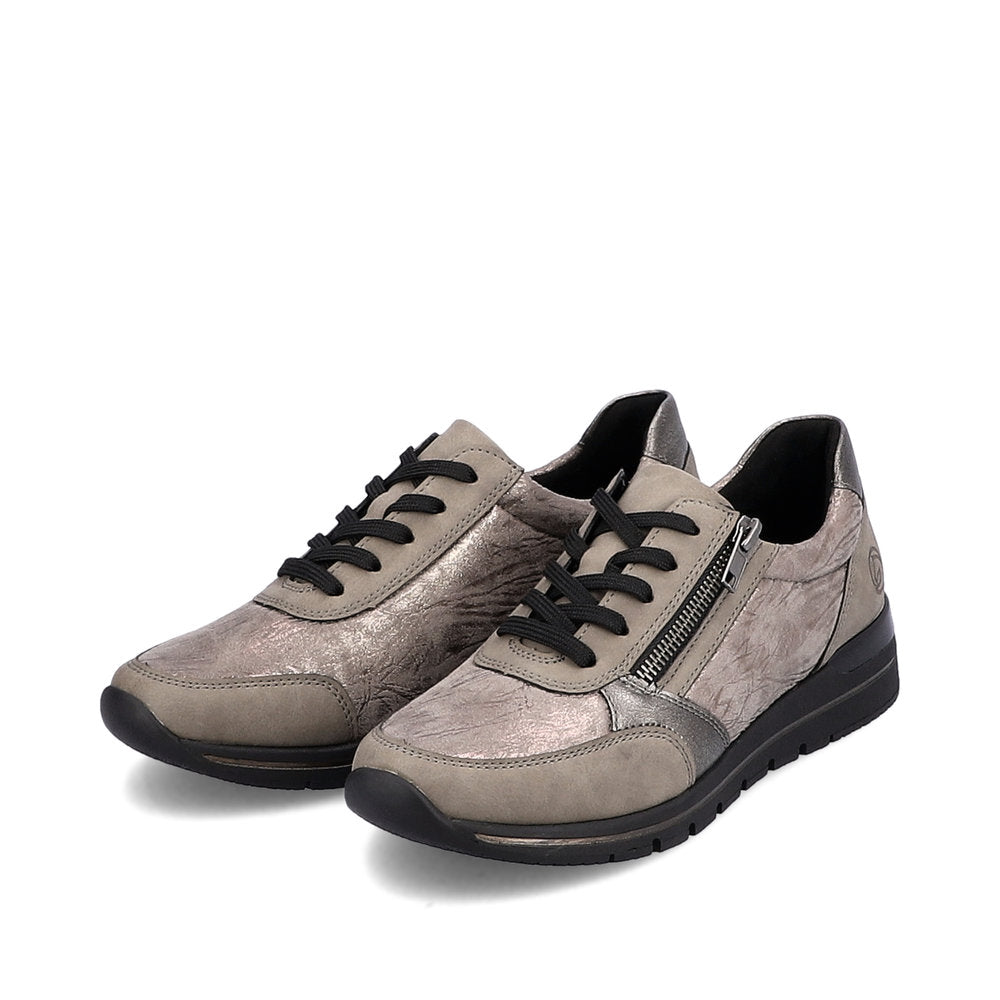 Remonte R6700-43 Soraya Mouse/Grey Metallic Casual Shoes