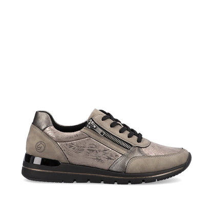Remonte R6700-43 Soraya Mouse/Grey Metallic Casual Shoes