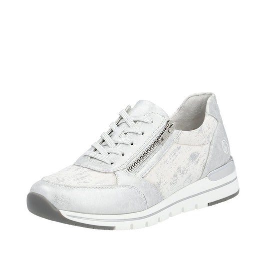 Remonte R6700-91 White / Silver Trainers
