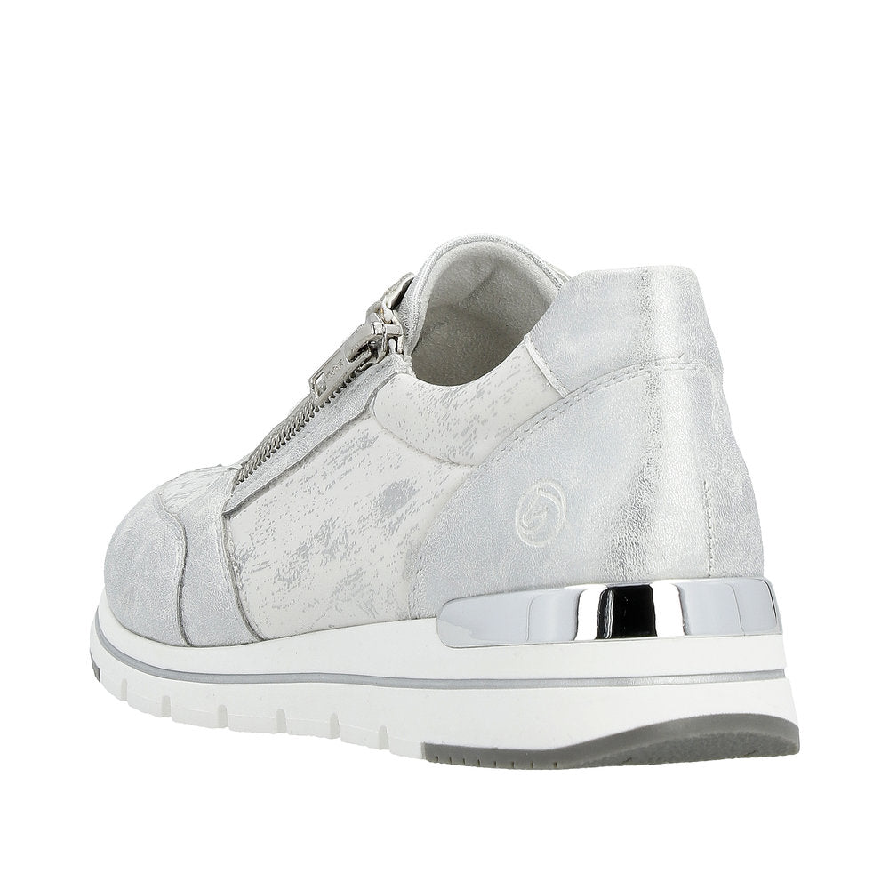 Remonte R6700-91 White / Silver Trainers
