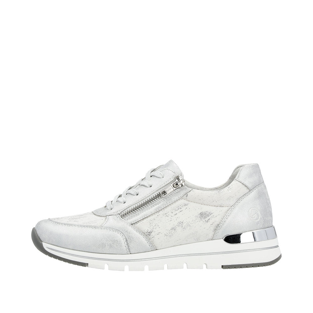 Remonte R6700-91 White / Silver Trainers