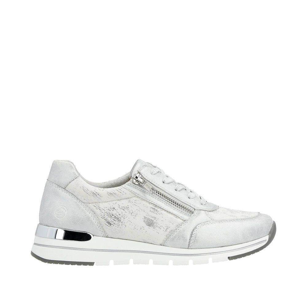 Remonte R6700-91 White / Silver Trainers