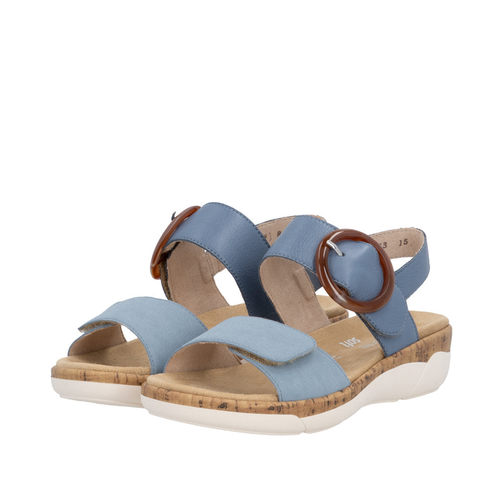 Remonte R6853-15 Jeans Blue Sandals