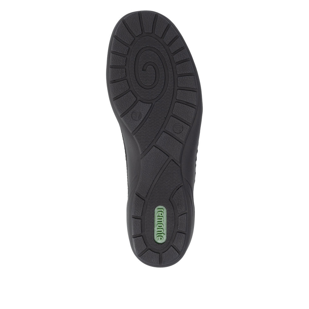 Remonte R7676-05 Black Combination Short Boots