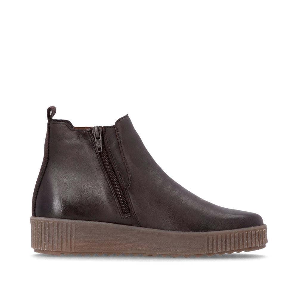 Remonte R7994-27 Brown Combination Mid Height Boots
