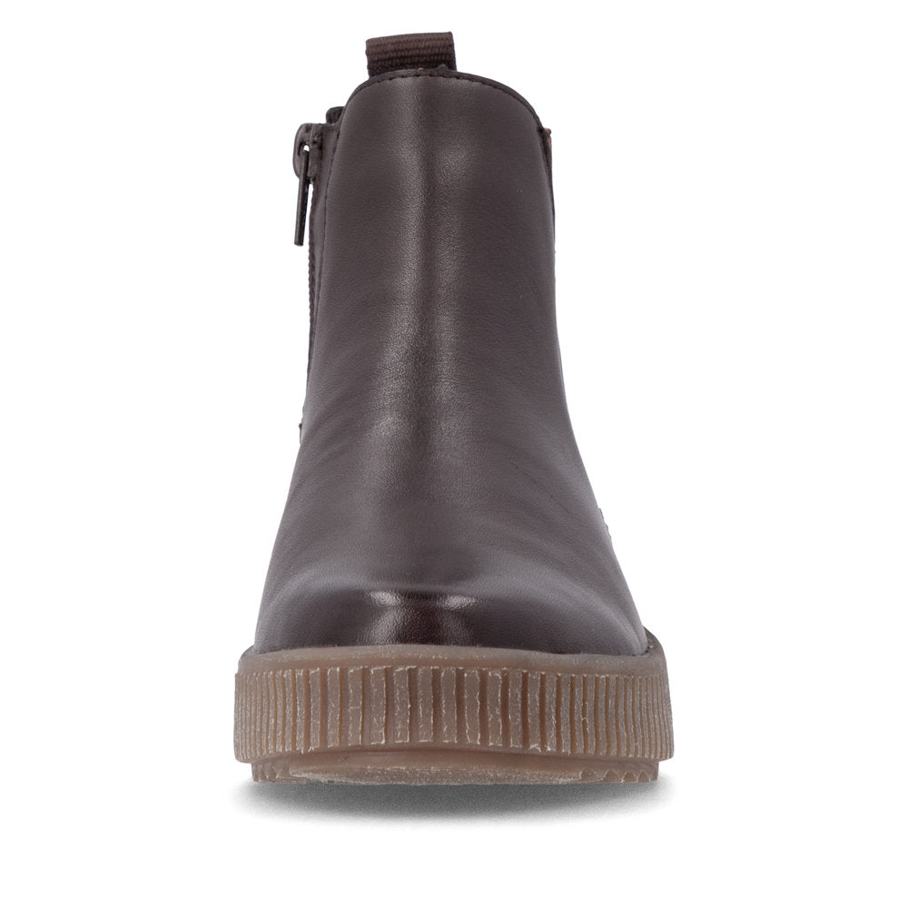 Remonte R7994-27 Brown Combination Mid Height Boots