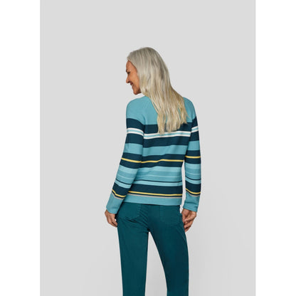 Rabe 53-122610 3343 Peacock Blue Pullover