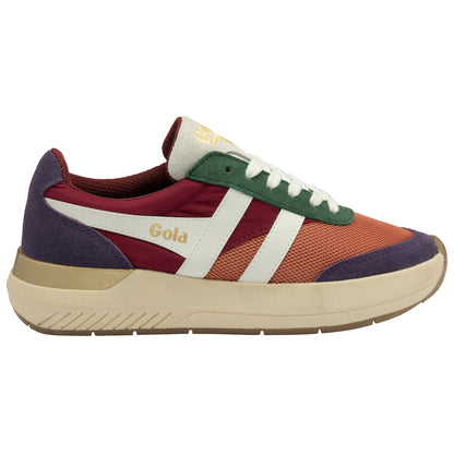 Gola CLB516UK Raven Terracotta/Cerise/Plum Trainers