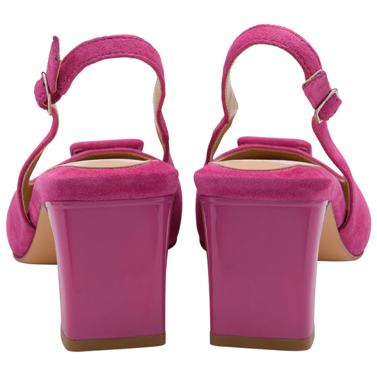 Lotus Rochelle Pink Suede Shoe