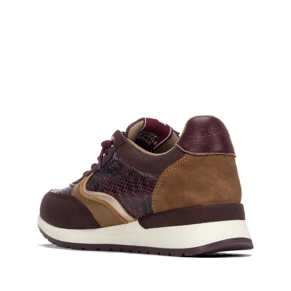 Refresh 176109 Burgundy Trainers