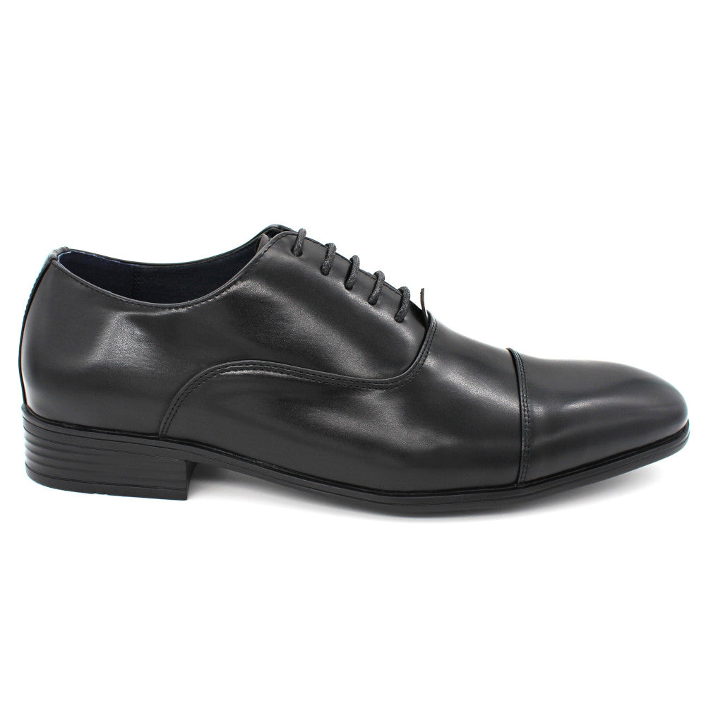 Smart Regan Black Formal Shoes