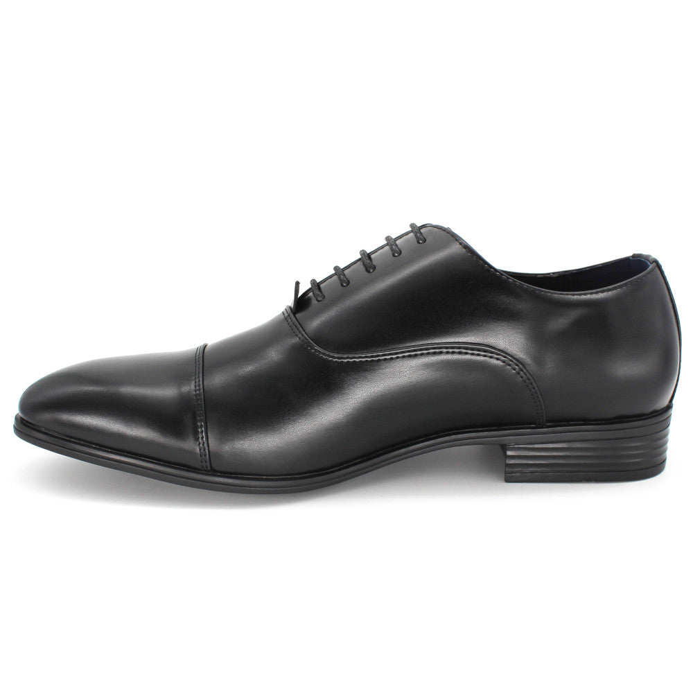 Smart Regan Black Formal Shoes