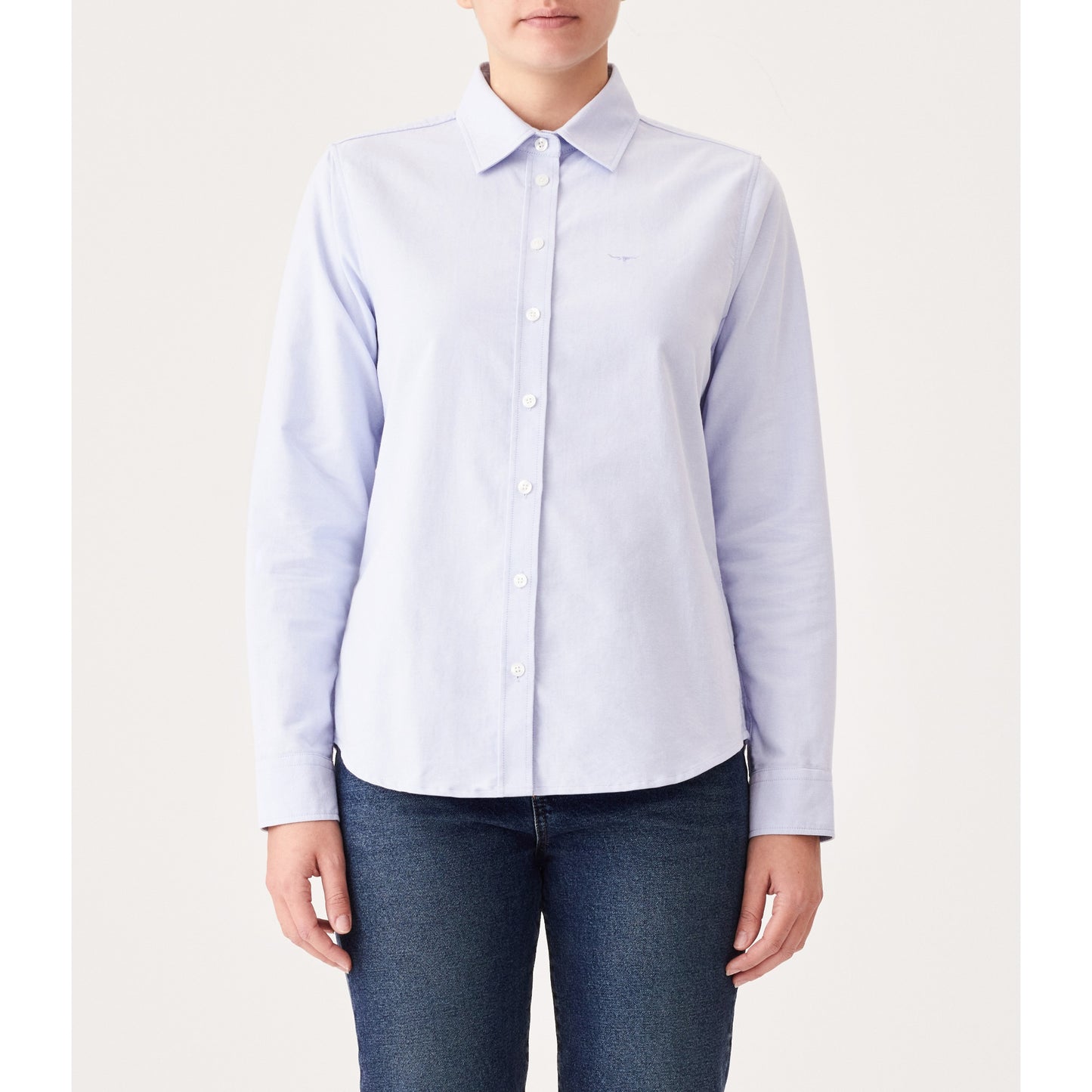 RM Williams Olney Light Blue Shirt