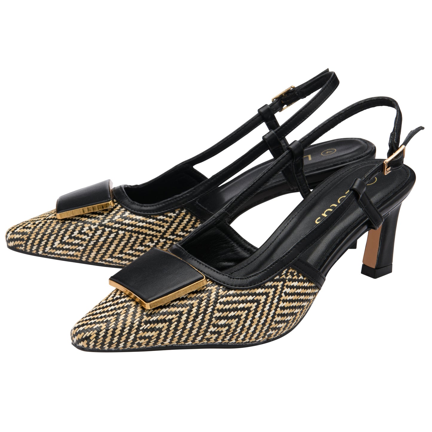 Lotus Solange Black Shoe