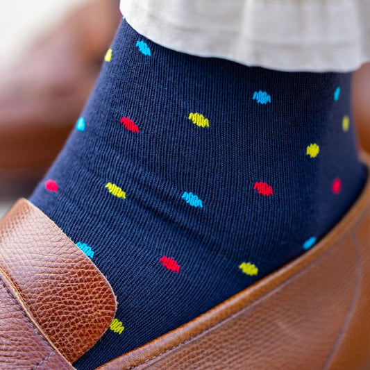 Swole Panda Multi Spotted Socks