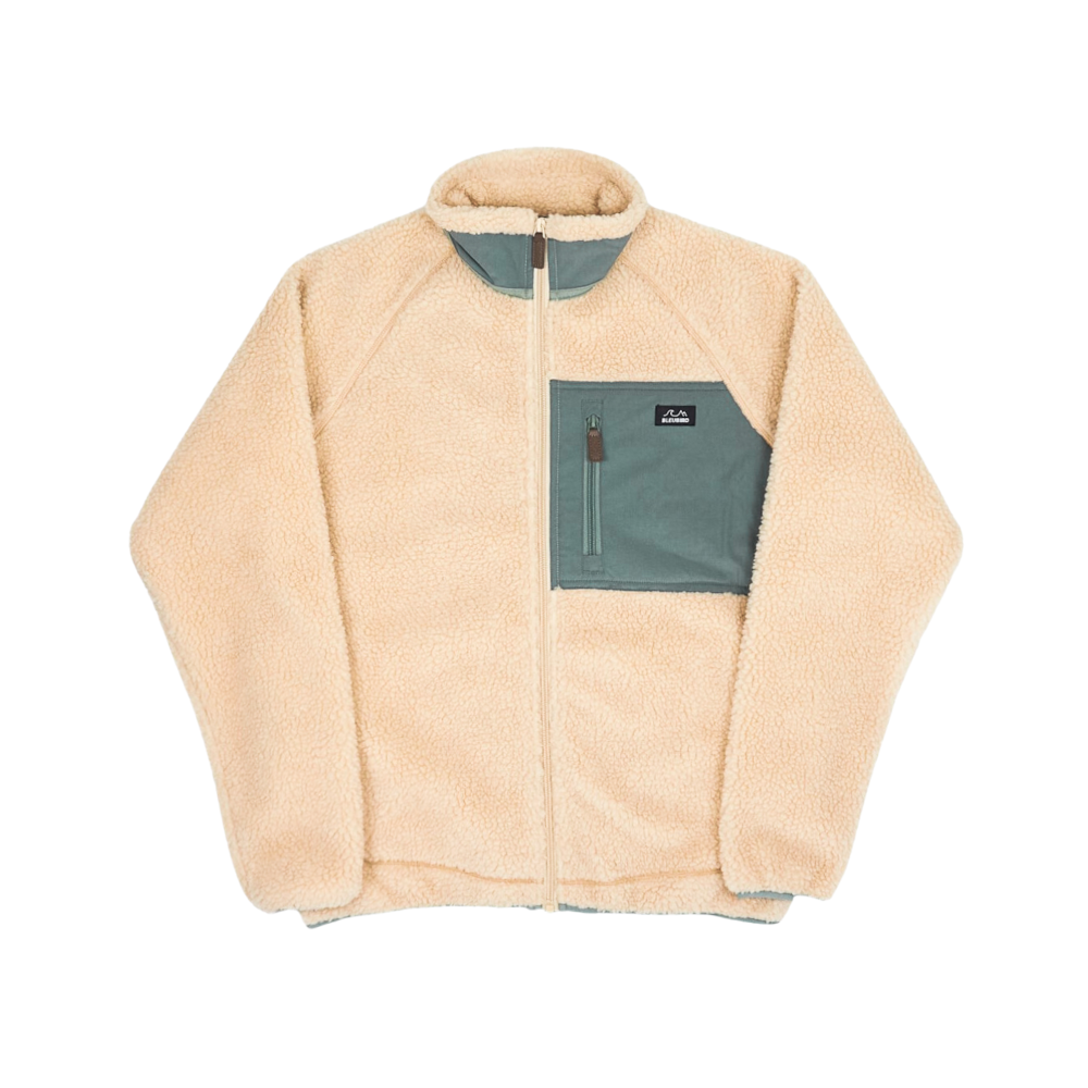 Bleubird Sherpa Fleece - Beige