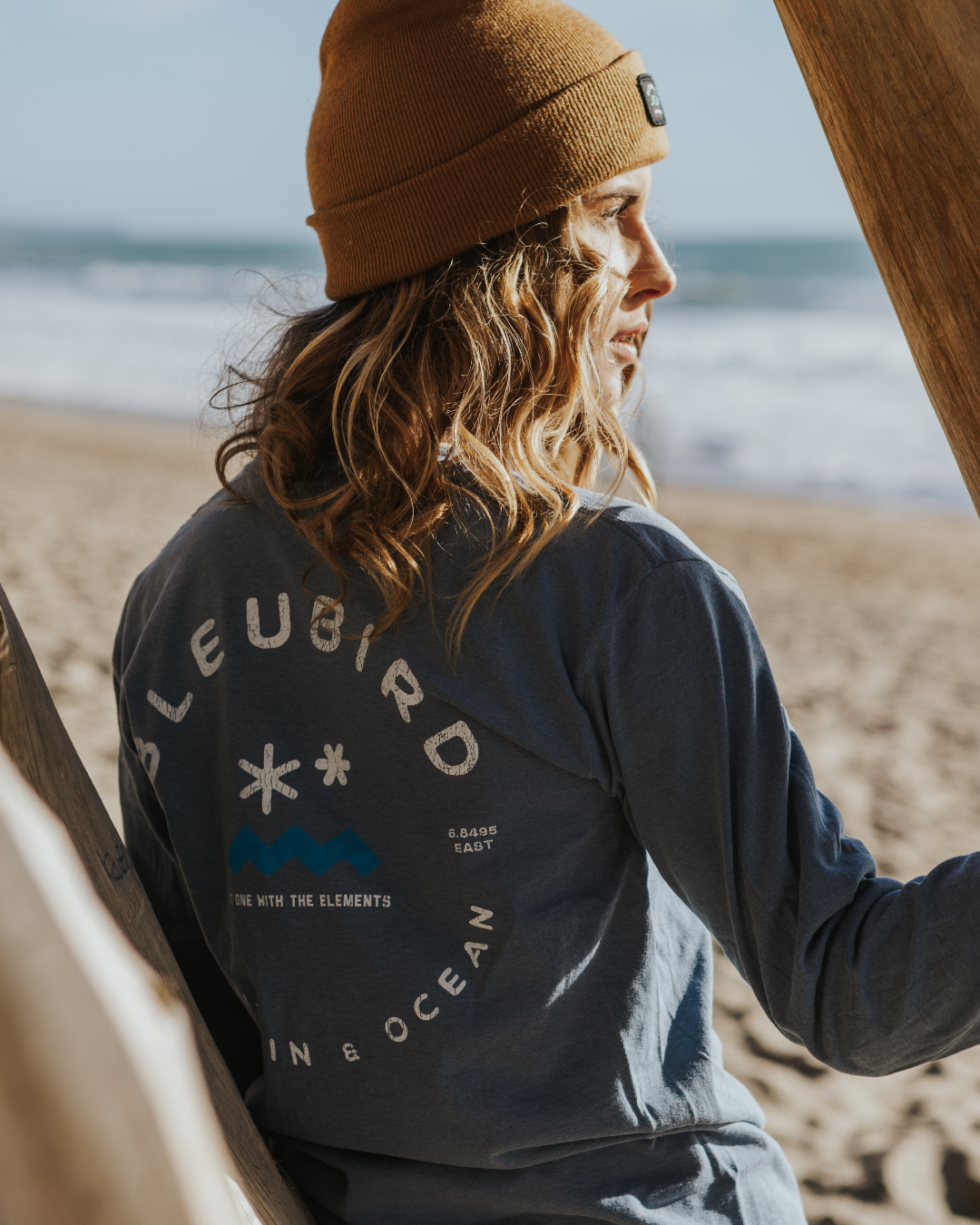 Bleubird Sky Long Sleeve Tee